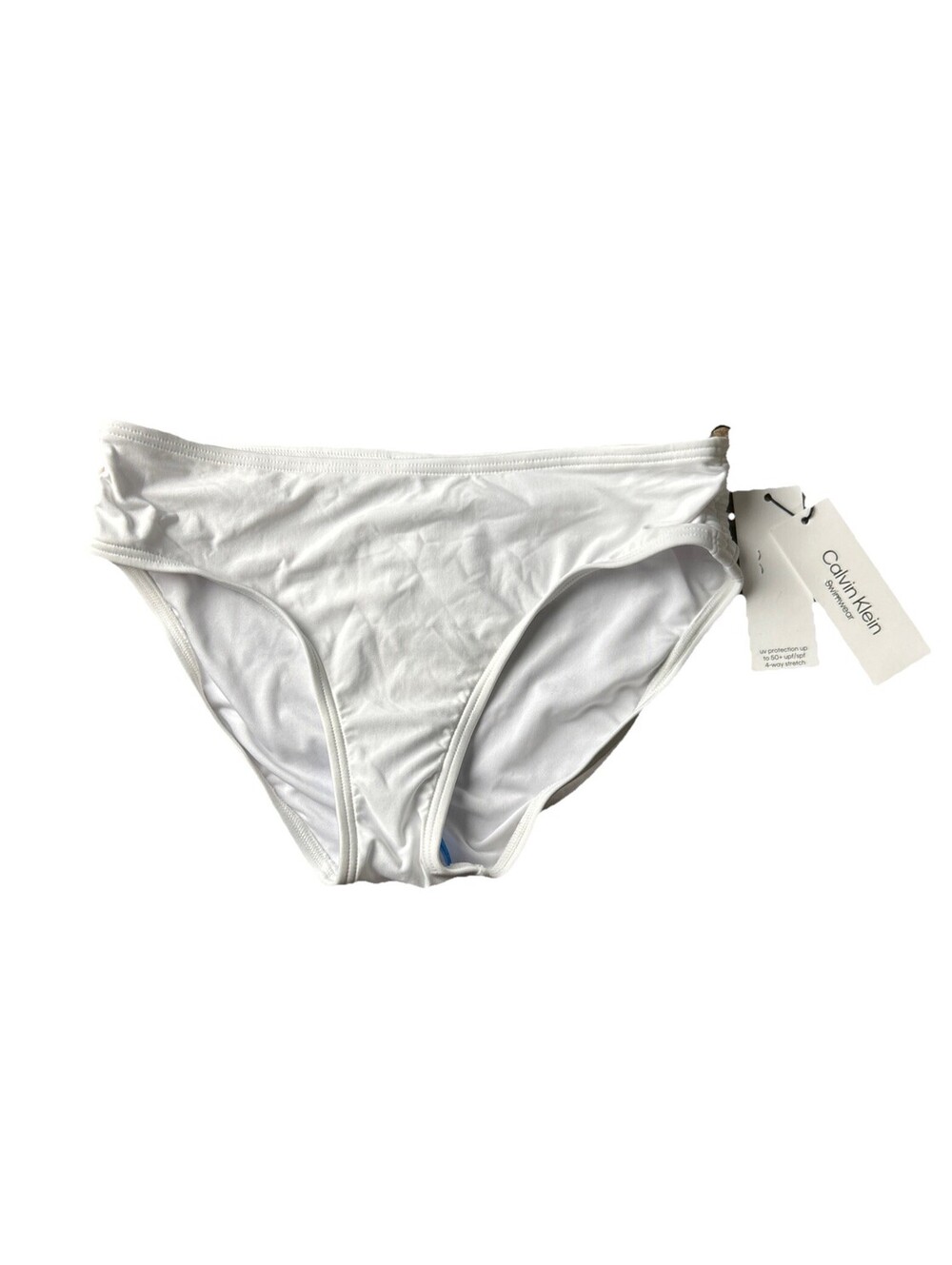 Calvin Klein Swimsuit Bikini Bottom Small White Swimwear Beach